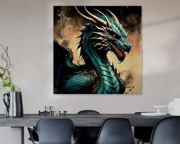Dragon majestueux sur S.AND.S