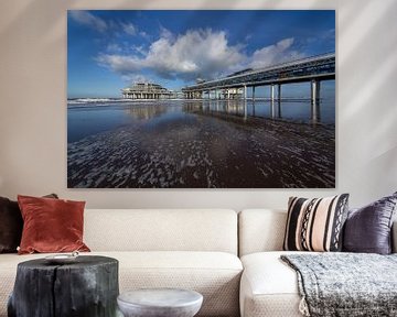 Pier van Scheveningen by Contrast inBeeld