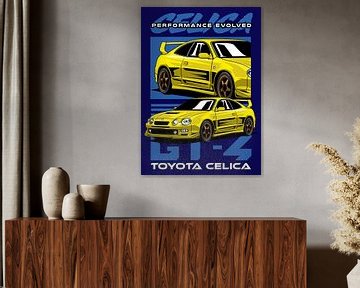 Toyota Celica GT 4 Auto van Adam Khabibi