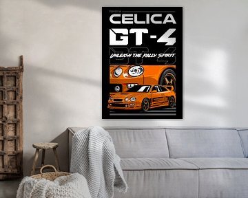 Toyota Celica GT 4 Auto van Adam Khabibi