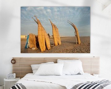 Caballitos de totora sur Richard Wareham