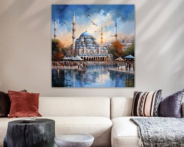 Mosquée d'Istanbul sur TheXclusive Art