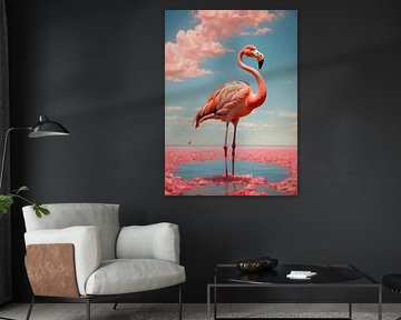 Flamingo in Rosa