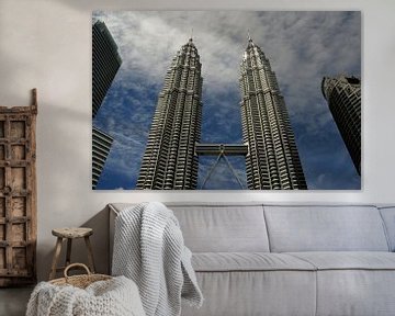 Kuala Lumpur Petronas Towers van Richard Wareham