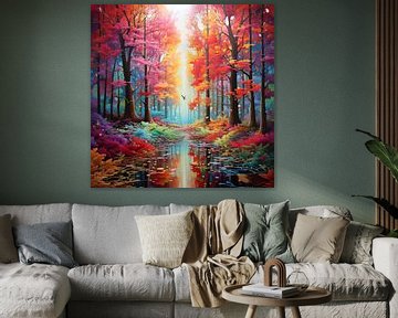 Wald bunt von TheXclusive Art