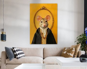 Portrait of Mouse by But First Framing