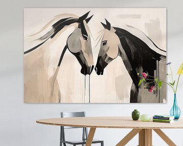 Gothische Paarden Illusies van Karina Brouwer