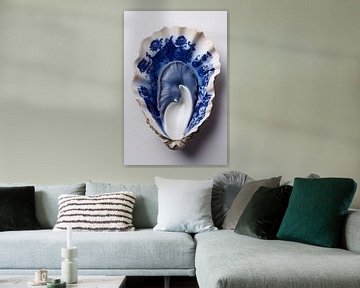 Oyster Delftware style by Marianne Ottemann - OTTI