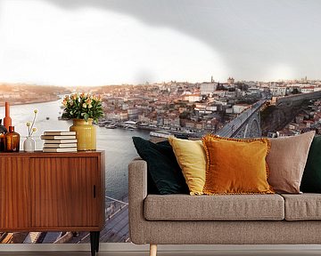 Zonsondergang in Porto van swc07