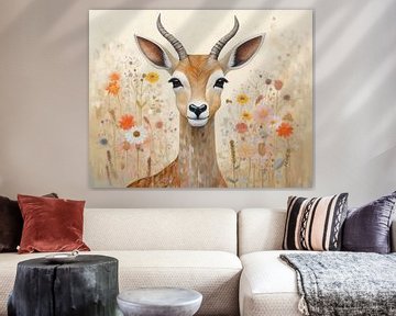 Gazelle sur Art Merveilleux