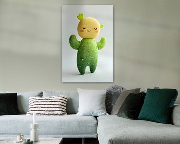 Happy sweet Cactus by But First Framing