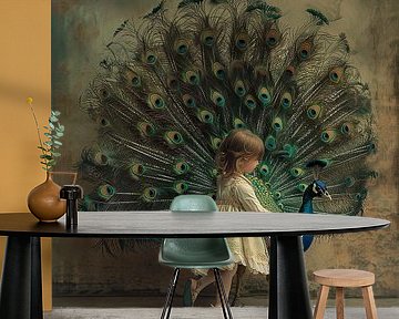 Little Miss Peacock by Harry Hadders Design