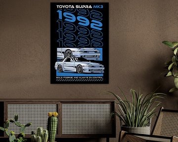 1992 Toyota Supra MK 3 JDM Car by Adam Khabibi