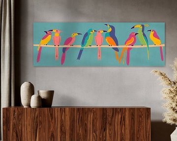 Tropical birds by Uwe Merkel