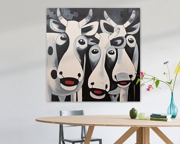Kuh abstrakt von KoeBoe