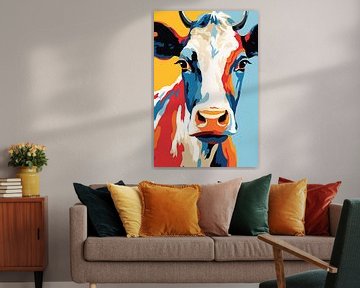 Cow abstract by KoeBoe