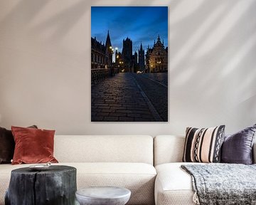 Ghent at dawn #2 by Skyfall