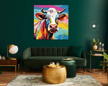 Kleurige koe van KoeBoe
