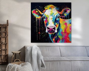 Cow neon by KoeBoe