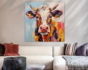 Cow in colour by KoeBoe