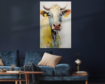 Cow portrait by KoeBoe