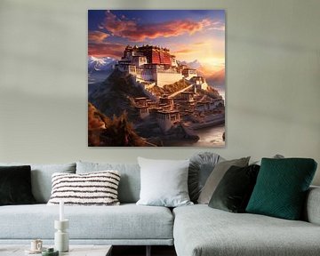 Potala-Palast Lhasa Tibet von The Xclusive Art