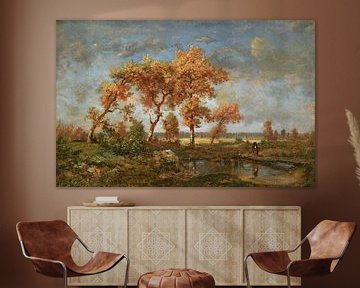 Autumn Landscape, Théodore Rousseau