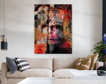 One woman in the city von Gabi Hampe