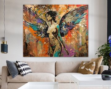 Women's Wings | Modern Portrait by Blikvanger Schilderijen