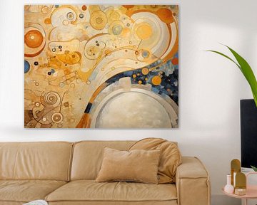 Dancing Heavenly Bodies by Abstract Painting