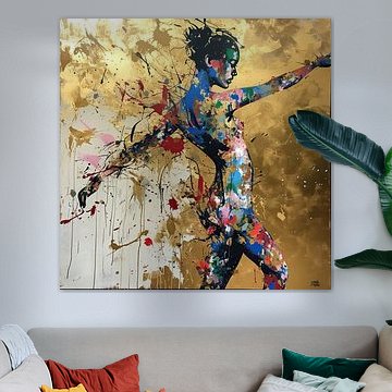 Urban Gold Art by Eye catching paintings