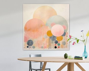 Circles | Modern Abstract by Abstract Painting