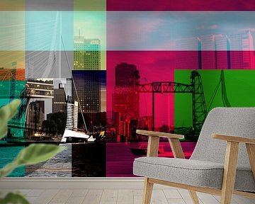 Collage Rotterdam von Stef van Campen