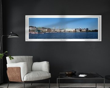 Inner Alster Hamburg by Richard Wareham