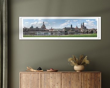 Panorama Dresden von Richard Wareham