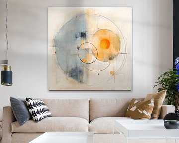 Abstraktes Sonnensystem von TheXclusive Art