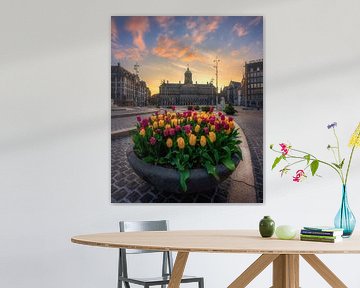 Tulips from Amsterdam by Photo Wall Decoration