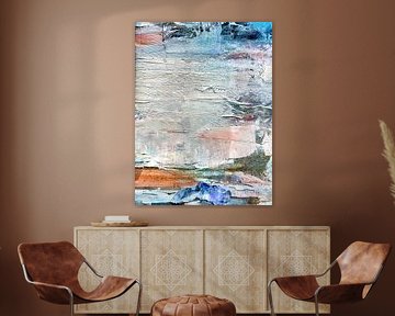 Structure Pastels 11 by Claudia Gründler