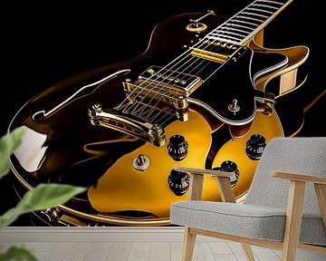 Goldene Gitarre Porträt