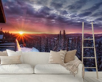 Sonnenaufgang Schweden von jody ferron