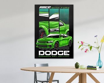 Dodge Charger SRT Hellcat Auto van Adam Khabibi