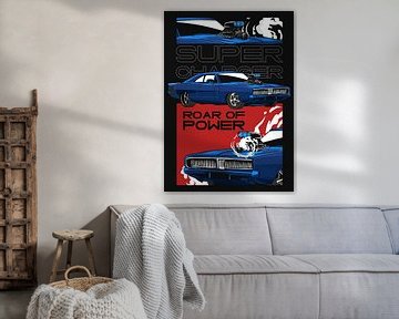 Dodge Charger RT Muscle Car van Adam Khabibi