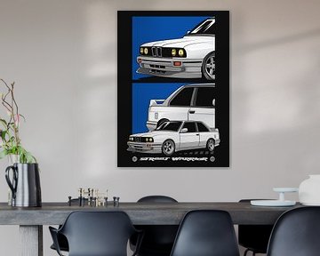BMW M3 E30 Auto van Adam Khabibi
