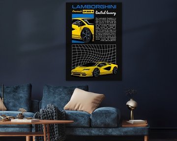 Lamborghini Countach LPI 800-4 Auto van Adam Khabibi