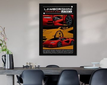 Lamborghini Countach LPI 800-4 Auto van Adam Khabibi