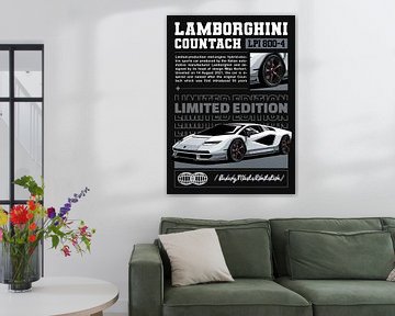 Lamborghini Countach LPI 800-4 Car by Adam Khabibi