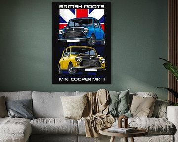 Mini Cooper MK 3 Vintage Car by Adam Khabibi