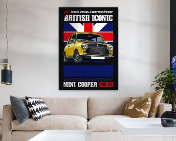 Mini Cooper MK 3 Vintage Car by Adam Khabibi