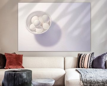 Bowl with eggs