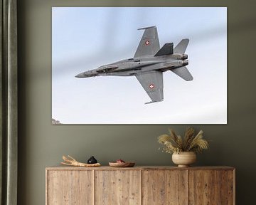 Boeing F/A-18C Hornet der Schweizer Luftwaffe. von Jaap van den Berg